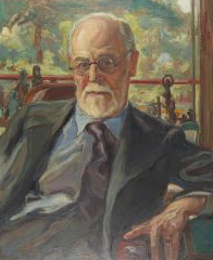 Pintura a óleo Freud