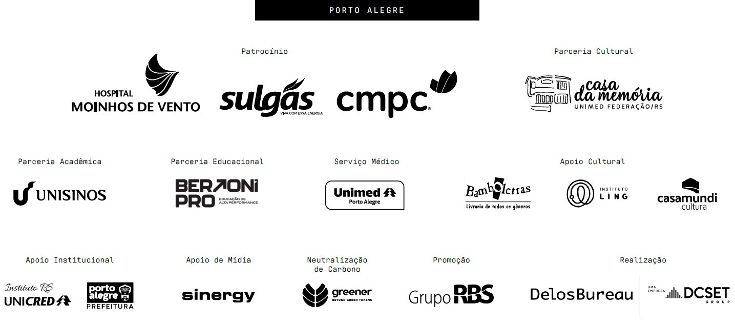 Patrocinadores Porto Alegre